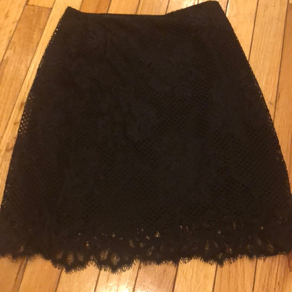 For Love And Lemons Dresses & Skirts - EUC COOL BLACK LACE SKIRT BY FOR LOVE AND LEMONS